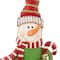 Glitzhome® 3ft. Metal Snowman & Santa Yard Stake Set